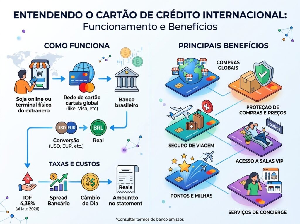 Entendendo o Cartão de Crédito Internacional: Funcionamento e Benefícios